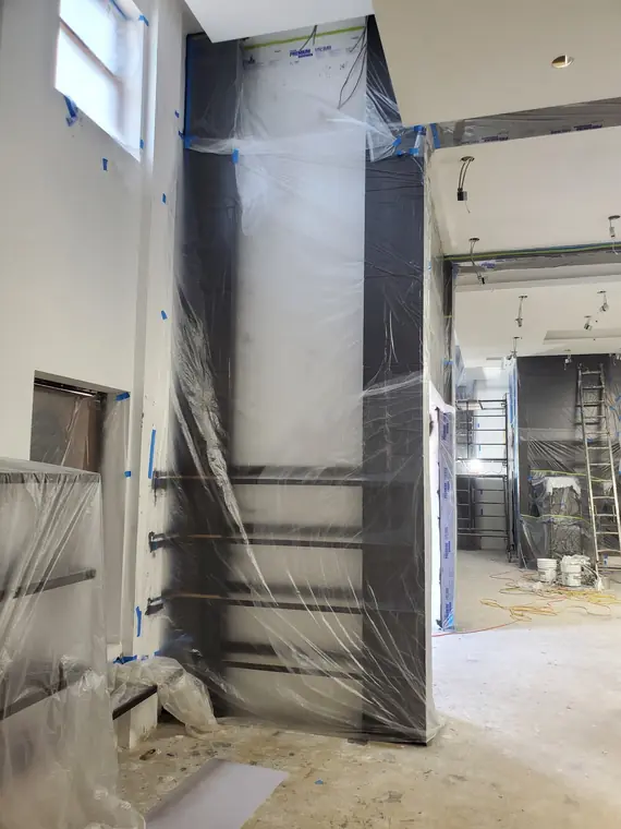 Interior painting project by Life Saver Painting in Calgary, AB