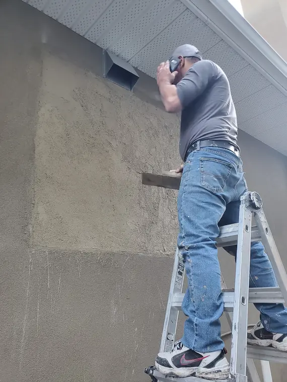 Life Saver Painting crew on site in Calgary, AB